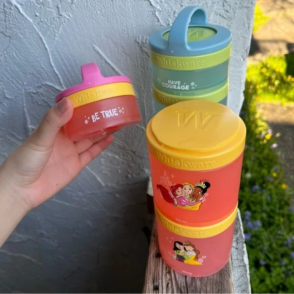 Disney Princess Whiskware Stackable Snack Pack Containers! - Picture 3 of 4